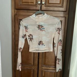 Cherub Mesh Top